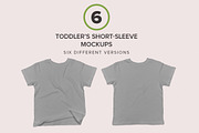 Toddler’s Short-Sleeve Mockups, a Shirt Mockup by GraphicHero (Thumbnail 5 of 7)