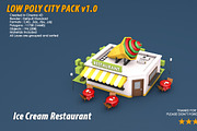 Low Poly City Pack 1, an Architecture 3D Model by multimedia4ds (Thumbnail 16 of 40)