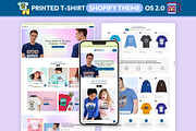 T-Shirt Printing | Shopify Theme, a Shopify Template by LogicGo Shopify Experts (Thumbnail 1 of 7)