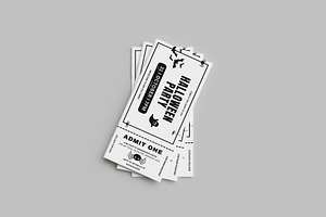 Halloween-Ticket, an Invitation Template by MNT-Creator