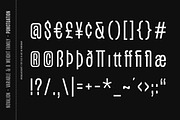 Novalion - Condensed Variable Font, a Sans Serif Font by Letterhend Studio (Thumbnail 11 of 11)