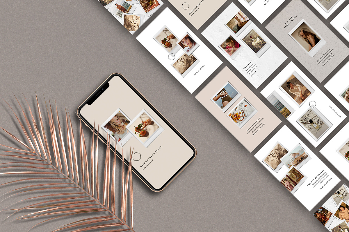 Animated Instant Photograph Pack, a Social Media Template by Ruby&Heart Studio (Photo 2 of 7)