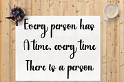 Wednesday Signature, a Handwritten Font by InermediaSTUDIO (Thumbnail 6 of 8)