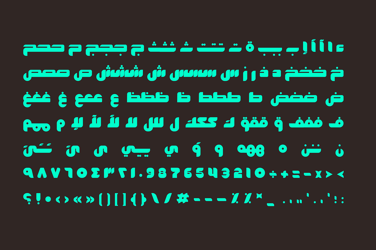 Fekrah - Arabic Font, a Script Font by Mostafa El Abasiry (Photo 7 of 10)