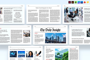 Newspaper Presentation Template