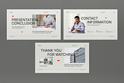 Gray Modern Annual Report PPT, a Presentation Template by graphicook (Thumbnail 5 of 5)
