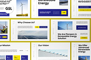 White Renewable Energy Google Slide, a Presentation Template by graphicook (Thumbnail 1 of 4)