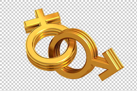Sex Symbol 3D Render Png