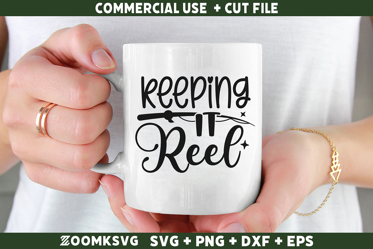 Fishing SVG Bundle 20 Designs, an Illustration by ZoomkSVG (Photo 26 of 41)