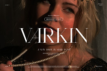Varkin Elegant Serif Font