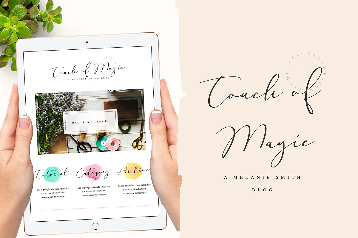 Adorable Handwritten Script Font preview 4