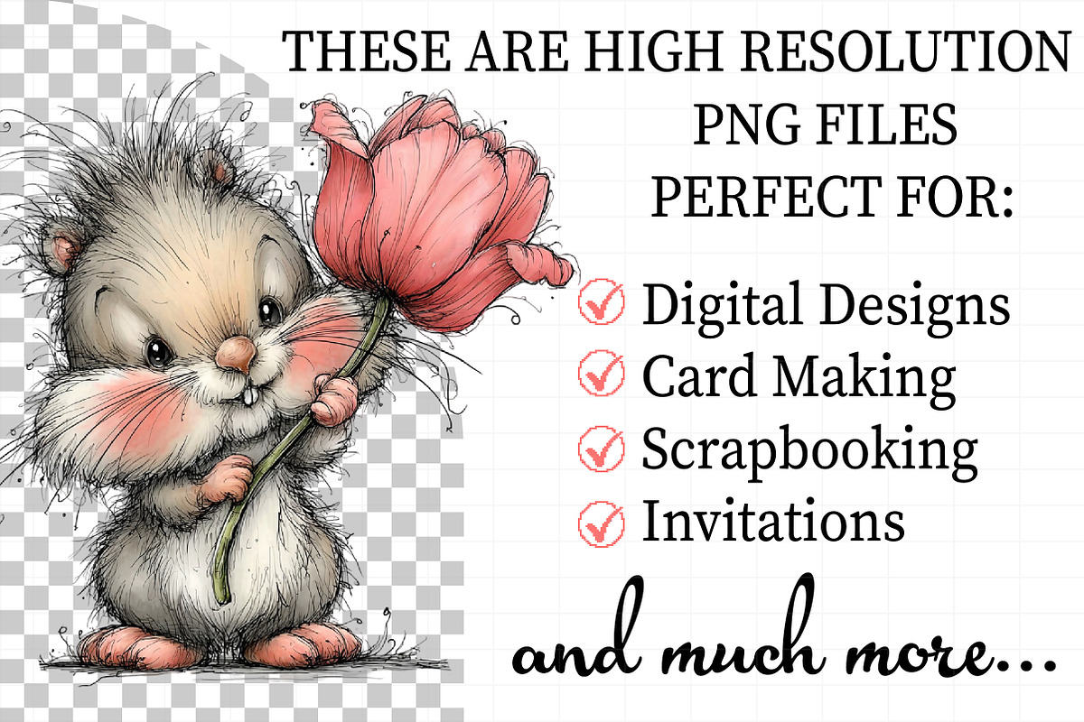 Watercolor Spring Squirrel Clipart, an Illustration by Daily.Designs (Photo 2 of 8)
