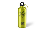 Metallic Bottle Mockup, a Product Mockup by AlkStudio (Thumbnail 6 of 10)