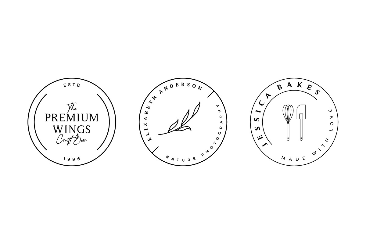 9 Stamp Logos, a Branding & Logo Template by ChicGraphix (Photo 2 of 10)