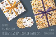 Watercolor Honey Bee collection, an Animal Illustration by Aquarellka (Thumbnail 5 of 6)