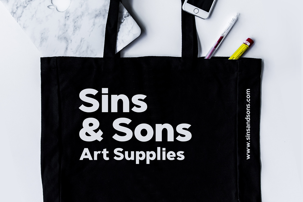 Radian | A Geometric Sans Serif, a Sans Serif Font by Ayca Atalay (Photo 7 of 10)