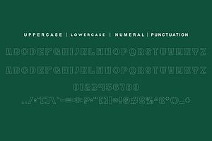 Batline Regular & Outline Serif Font