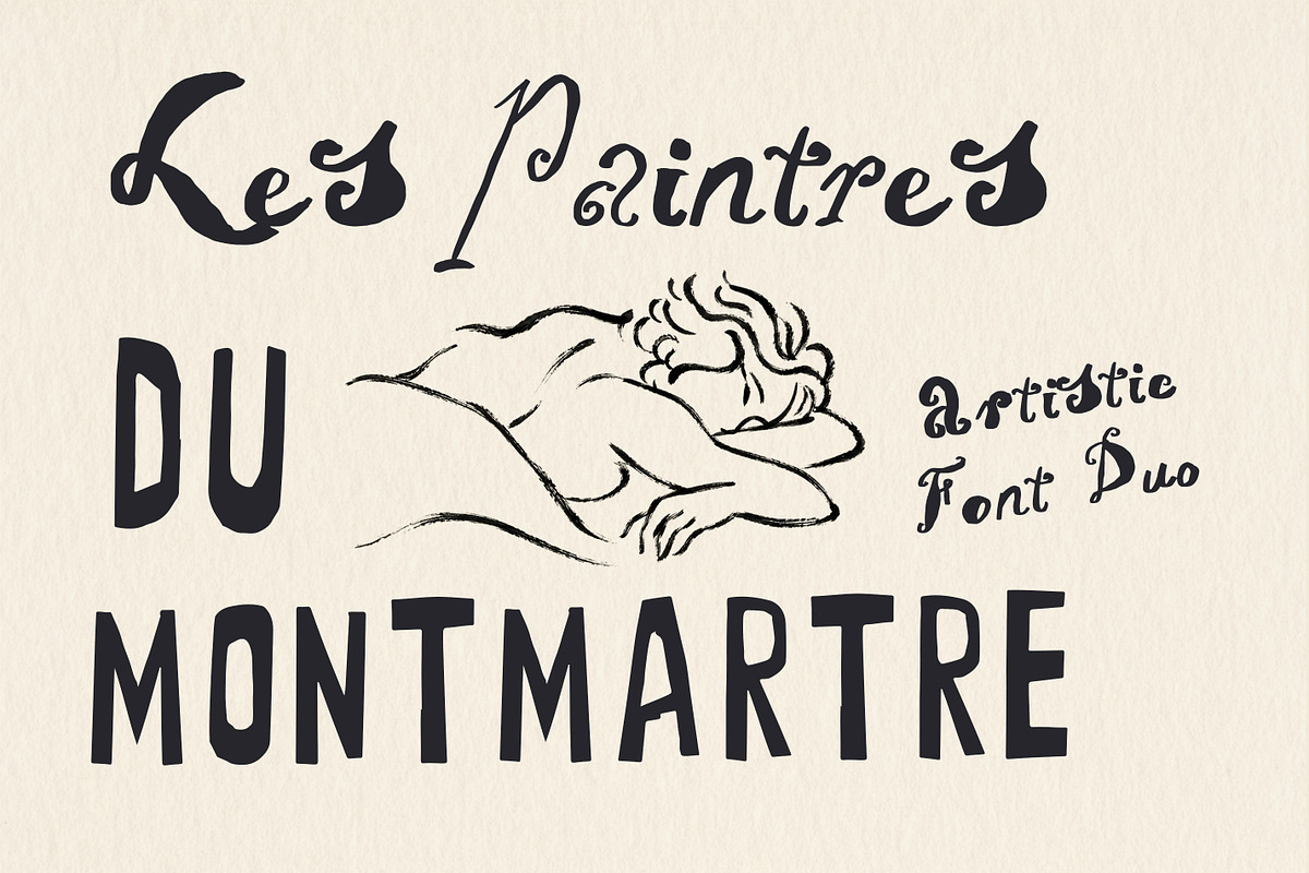 Artist Handwriting & Paper Cut Font, a Handwritten Font by Laras Wonderland (Photo 11 of 11)