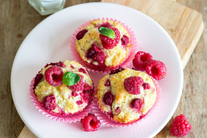 Raspberry muffins