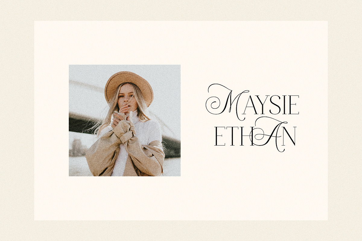 Fabejan / Vintage Modern Serif, a Serif Font by supfonts (Photo 7 of 9)