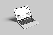 High Quality Laptop Mockup, a Wearable Device Mockup by AndikaGraphic (Thumbnail 4 of 5)