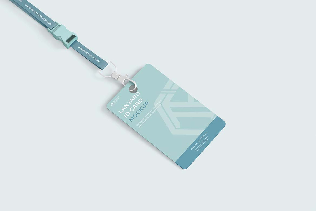 ID Card Mockup, an Advertising Mockup by tiyasprabawa (Photo 2 of 5)
