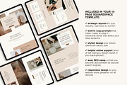 Healer Website Template- Squarespace, a Squarespace Template by Glo Design Studio (Thumbnail 4 of 9)