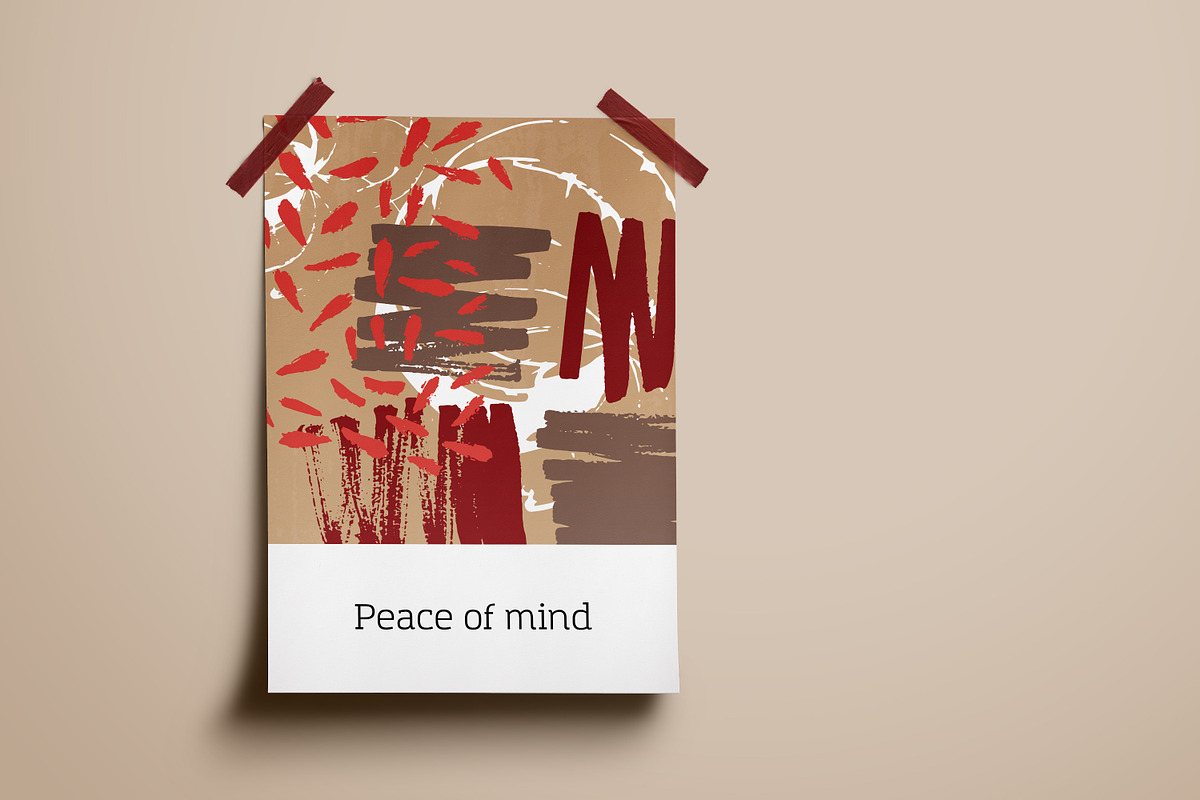 Textured hand drawn cards set, a Texture Graphic by Good Studio (Photo 9 of 15)
