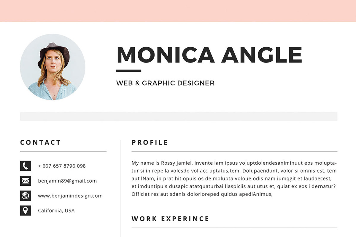 Resume/CV Bundle, a Resume Template by Occy Design (Photo 10 of 12)