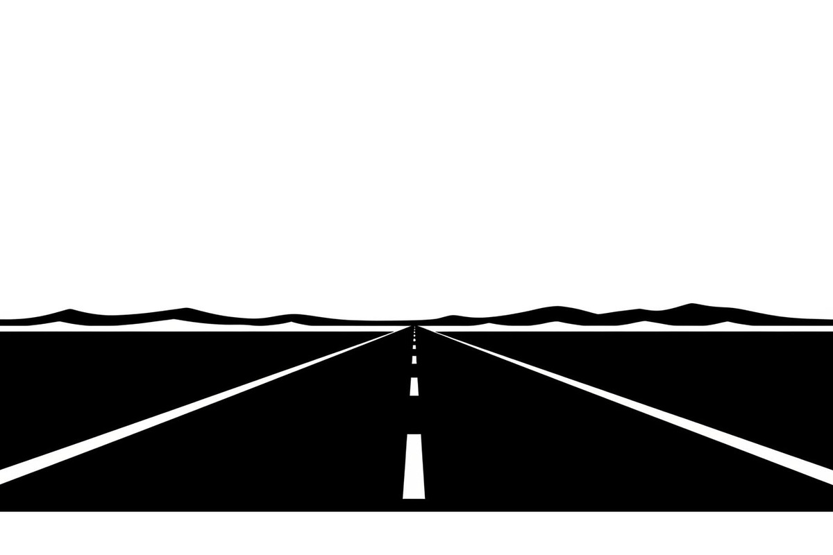 Desert Highway Silhouette Set, an Illustration by musafir_fashion (Photo 2 of 16)