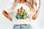 Summer Crocodile Character Clipart, an Illustration by Watercolor design (Thumbnail 3 of 5)