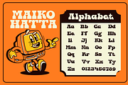 Driks - Serif Retro Font, a Serif Font by MaikoHatta (Thumbnail 6 of 7)