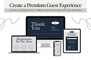 Airbnb Welcome Book Canva Template, a Stationery Template by Anna Design Studio (Thumbnail 9 of 10)