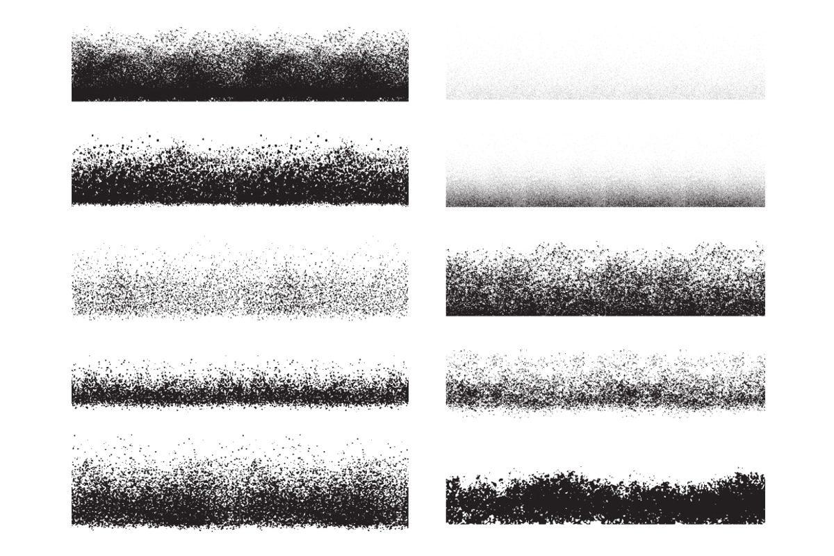 34 Texture Brushes Vector, a Brush Add-On by Skylars Art Supplies (Photo 5 of 8)