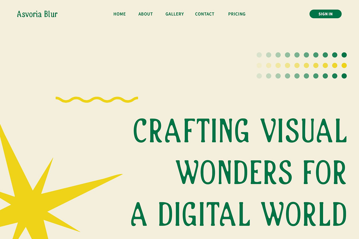Asvoria Blur, a Serif Font by Craft Supply Co. (Photo 2 of 8)