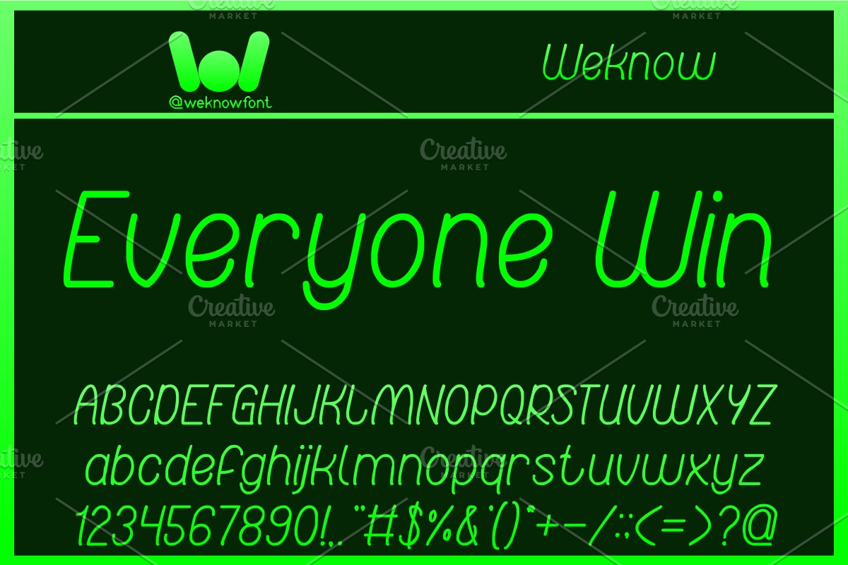 Red Light Special font, a Script Font by weknow (Photo 3 of 5)