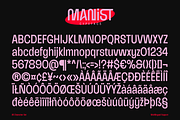 Manist - Geometric Sans Serif, a Sans Serif Font by RedyStudio (Thumbnail 2 of 12)