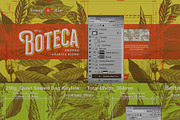 Boteca DT - Gusset Coffee Packaging, a Marketing Template by Ilman (Thumbnail 5 of 5)