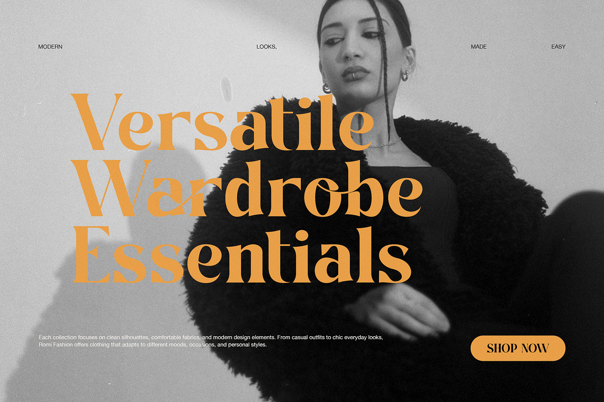 Cikon Luxury Fashion Serif Font, a Serif Font by Graphicxell (Photo 3 of 8)
