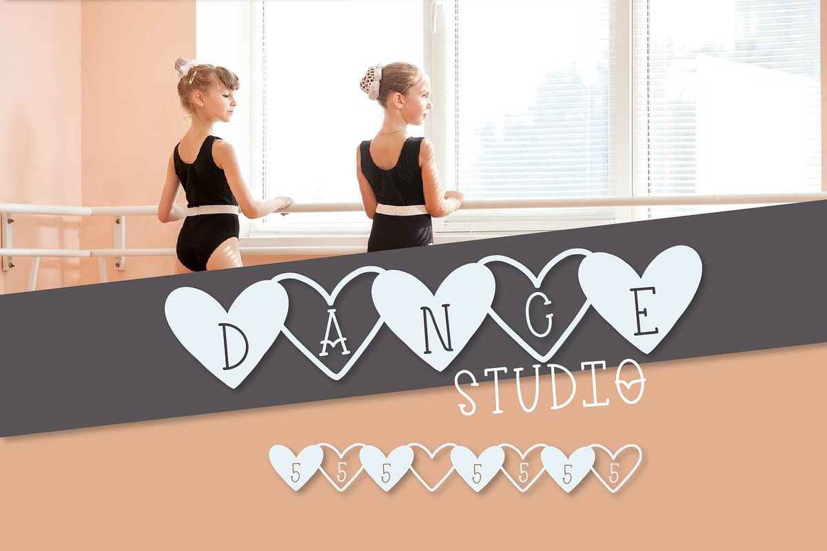 Kiary - A Handwritten Heart Font Duo preview 2