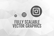 Round Social Media Icons, an Icon by Medialoot (Thumbnail 5 of 5)