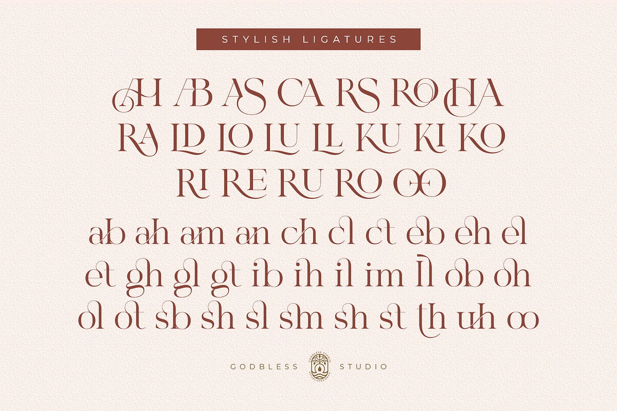 Hallosca Serif Typeface, a Serif Font by Godbless Studio (Photo 7 of 16)
