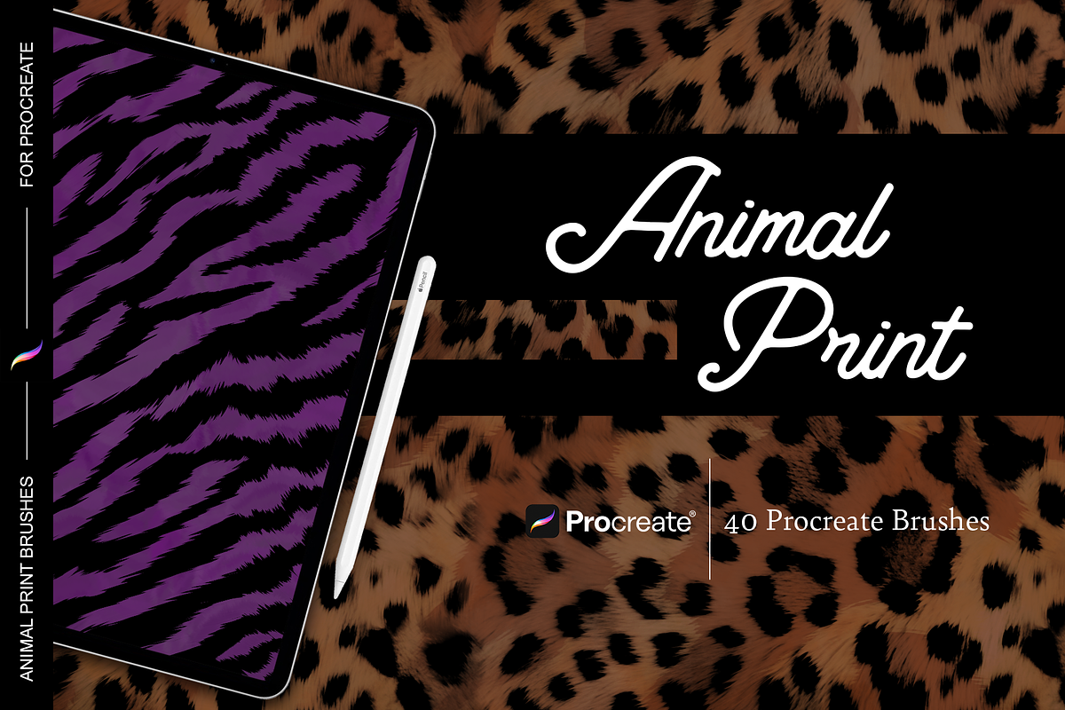 Animal Print brushes for Procreate, a Brush Add-On by Patternish (Photo 1 of 5)