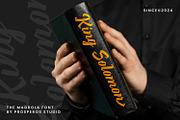 The Magrola - Vintage Script Font, a Handwritten Font by prps.std (Thumbnail 3 of 8)