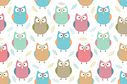 Winter Owls: patterns, illustrations, a Pattern Graphic by Gulnara Sabirova (Thumbnail 5 of 10)