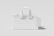 Big Paper Bag Branding Mockup, a Cups & Container Mockup by Eklip Studio (Thumbnail 3 of 5)