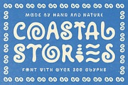 Retro Coastal Symbol Hand-drawn Font, a Handwritten Font by Ayya Studio (Thumbnail 1 of 18)