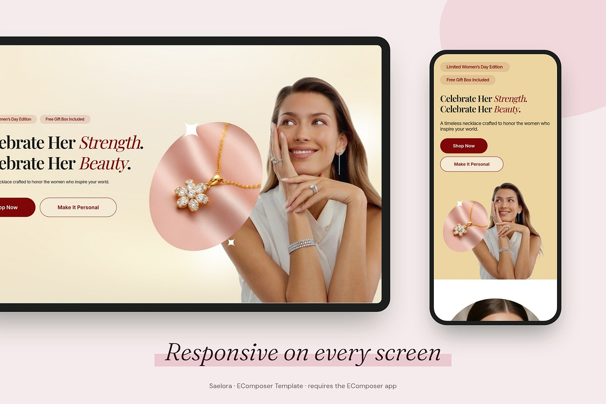 Saelora - Shopify EComposer Template, a Shopify Template by Boost Convert (Photo 8 of 11)