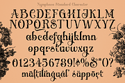 Nymphaea Victorian Font, a Blackletter Font by TypeClassHeroes (Thumbnail 3 of 10)