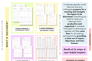 The Meeting Agenda & Minutes Note